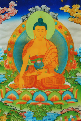 (image for) Buddha Arising from a Lake (Picture for purchase)